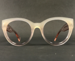 See Gafas Monturas 9268 Transparente Rosa Nude Ojo de Gato Completo Bord... - $83.54