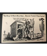 Dated 1945 Postcard - Cowboy Humor - £2.86 GBP
