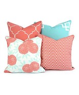 Hofdeco Spring Indoor Outdoor Pillow Cover ONLY, Water Resistant for Pat... - $55.85