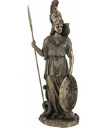 Ancient Greek Goddess Athena Minerva Cold Cast Bronze statue 29.5cm / 11.6&#39; - £97.99 GBP