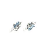 Orecchini In Cristallo Blu E Bianco In Argento Sterling Di Marilyn Monroe - €97.947,81 EUR