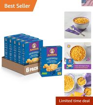 Annie's Macaroni and Cheese Dinner, Classic Mild Cheddar, Family Size, 1... - $33.05