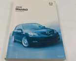 2008 Mazda 3 Owners Manual Handbook OEM E03B45061 - $14.84