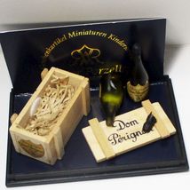 Scratch N Dent Luxury Champagne Gift Crate1.860/6b Reutter DOLLHOUSE Miniature - $19.00
