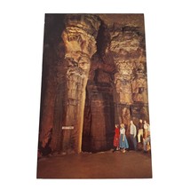 Postcard Ruins Of Karnak In Mammoth Cave National Park Kentucky Chrome Unposted - £5.43 GBP
