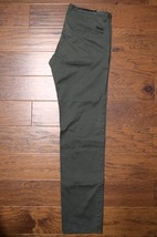 HUGO BOSS Hommes Riz Slim Fit Coton Extensible Vert Militaire Pantalon C... - $64.13