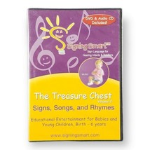 Signing Smart Treasure Chest Vol 2: Signs, Songs &amp; Rhymes (DVD w/ Compan... - £10.89 GBP
