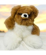 Baby Alpaca Fur Multi-Colored Teddy Bear Stuffed Animal Toy Peru Plush 10&quot; - $531.77 MXN