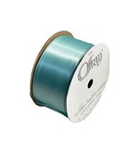 Offray Silk Ribbon Urban Cinta 1 1/2 X 12 Ft  100% Polyester Blue - $9.78