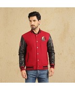 ROYAL ENFIELD FOR RIDER’S PRIDE LEATHER JACKET - RED - $271.99