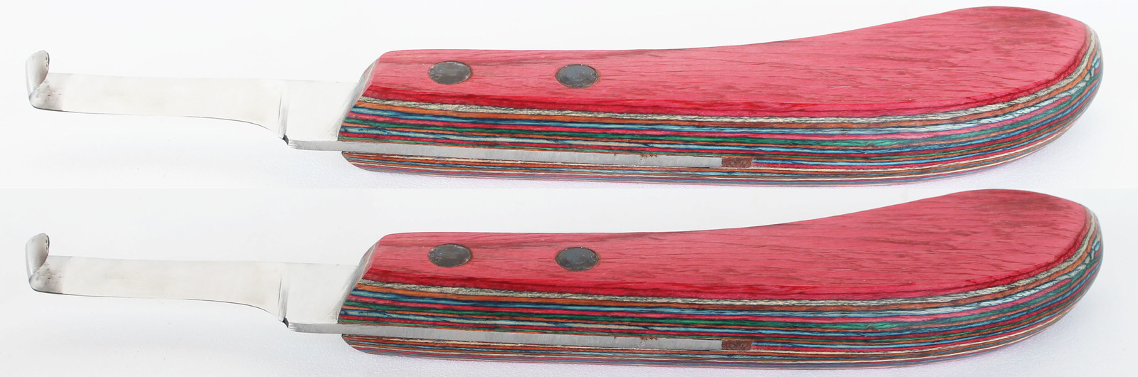 Horse Farrier Tool Lot of 2 Horse Farrier Right Handed SS Hoof Knife 984101 - $24.74