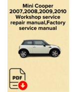 Mini Cooper 2007,2008,2009,2010Workshop service repair manual,Factory se... - €15,55 EUR