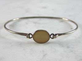 Womens Vintage Estate Sterling Silver Cuff Bracelet 0.8g E3917 - $24.75