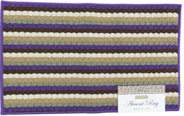 Accent Rug – 17" x 28", Non-Slip Latex Backing, Machine Washable, Soft &amp;... - $9.89