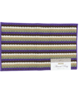 Accent Rug – 17" x 28", Non-Slip Latex Backing, Machine Washable, Soft &amp;... - $9.89