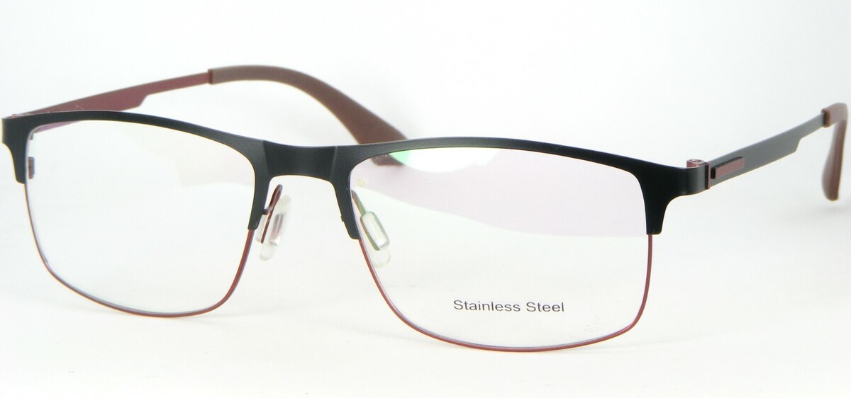 OU 64.539.03 0717 Nero/Rosso Occhiali da Sole Montatura Metallo 54-17-137mm - $66.32