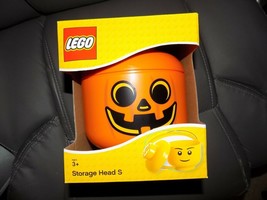 LEGO PUMPKIN Storage Head Stackable Storage Solution Small #4031 - £29.07 GBP