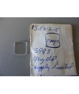 Vintage Omega Crystal 3988  13.5 x 12.5 NOS - $574.93 MXN