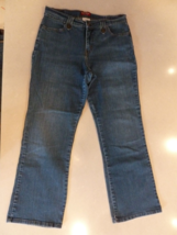 Levi&#39;s 512 Perfectly Slimming Woman&#39;s Boot Cut Jeans Size 12P Medium w 3... - $15.83