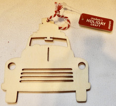 Wooden Craft Ornaments You Choose Type 3&quot; to 4&quot; Many Styles Maker&#39;s Holi... - €0,87 EUR