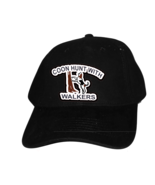 Cap Hat Black Solid Back Dog Picture Coonhound Walker Coon Hunter Coonhu... - $20.99