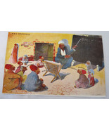 ABC Bakchiche Egypt comic postcard. Early 1900&#39;s schoolroom  - $14.00