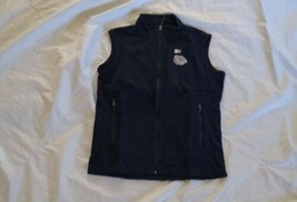 Ouray Unisex Gonzag Bulldogs Sleeveless Cozy Vest Jacket Midnight Navy Heather M - £31.35 GBP
