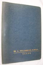 1962 DR A KULLENBERG GERMANY POLICE FORENSIC EQUIPMENT CATALOG BOOK - £21.01 GBP