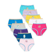 Wonder Nation Girls Briefs, 10-Pack Assorted Colors Size 12 Plus - $15.83