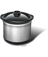 TRU Silver Stainless Steel Mini Crock .65-qt. Fondue Sauce Dip Party Ope... - $38.94 CAD