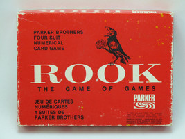 ROOK 1963 Red Box Card Game Parker Brothers 100% Complete Excellent Condition - £22.48 GBP