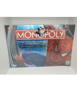 Spider Man Monopoly 2006 Movie Edition Board Game Marvel Hasbro Parker B... - £31.36 GBP