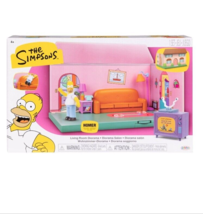 The Simpsons Living Room Diorama House Playset [Inlcudes 2.5&quot; Homer Figure] - $42.56