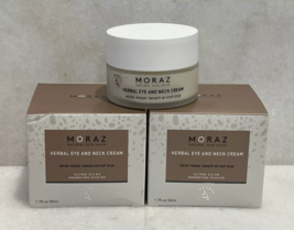 2 Moraz Herbal Eye and Neck Cream 1.7 oz SLS Paraben Free - $22.63