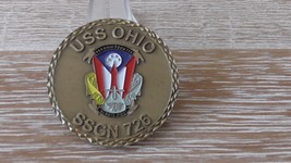 Vintage USN USS Ohio SSGN 726 Commanding Officer Challenge Coin #A105 - $48.50