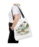 Tote Bag. Nature Sings Hand Drawn Artwork. Stand Out! One of A Kind. - £31.93 GBP