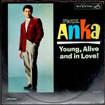 Paul Anka - Young, Alive and in Love! [BX10-0055] original LP record - $9.50