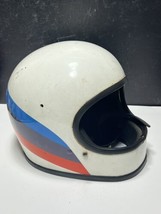 Vintage Snell Memorial Foundation BMW M Racing Helmet worn by Ken Fullerton - £93.95 GBP