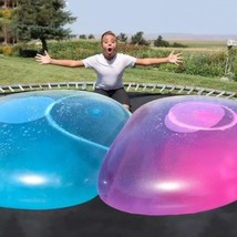 Big Inflatable Ball Children&#39;s Toy Elastic Ball Water Ball Bubble Ball Inflatabl - £8.75 GBP+