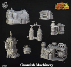 3D Printed Cast n Play Gnomish Machinery Insane Inventions 28mm 32mm D&amp;D - £7.36 GBP+