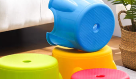 WYBFCWY Bathroom furniture-stools,Waterproof Plastic Build - $8.88