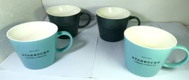 Starbucks 2 X 2 Mugs 12 oz Est.1971 Coffee Company EMEA B.V MIC 2016 W sku,New - £319.00 GBP