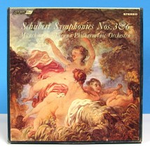 Schubert Symphonies Nos. 3 &amp; 6 Munchinger &amp; Vienna Phil. Reel to Reel Tape - £12.63 GBP