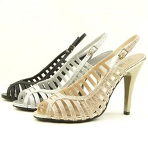 Stiletto Heel Slingback Dress Sandals, Women&#39;s Shoes 5.5-10US/36-41EU/3.... - £5.01 GBP