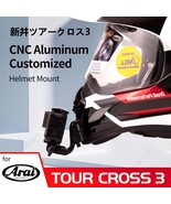 Arai Tour Cross 3 Customized Cnc Aluminium Helmet Chin Mount For Gopro I... - £25.57 GBP