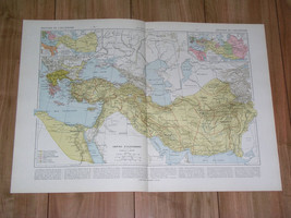 1925 Vintage Historical Map Of Alexander The Great Empire / Ancient Rome Greece - £29.61 GBP