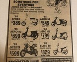 1985 Honda Of Cartersville Vintage Print Ad Advertisement pa16 - $7.91