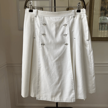 Vintage 70s Gator of Florida Tennis Golf Skort White 28 6 - $32.40