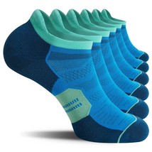 Celersport 6 Pack Running Ankle Socks For Men And Women With Cushion, Lo... - $35.99