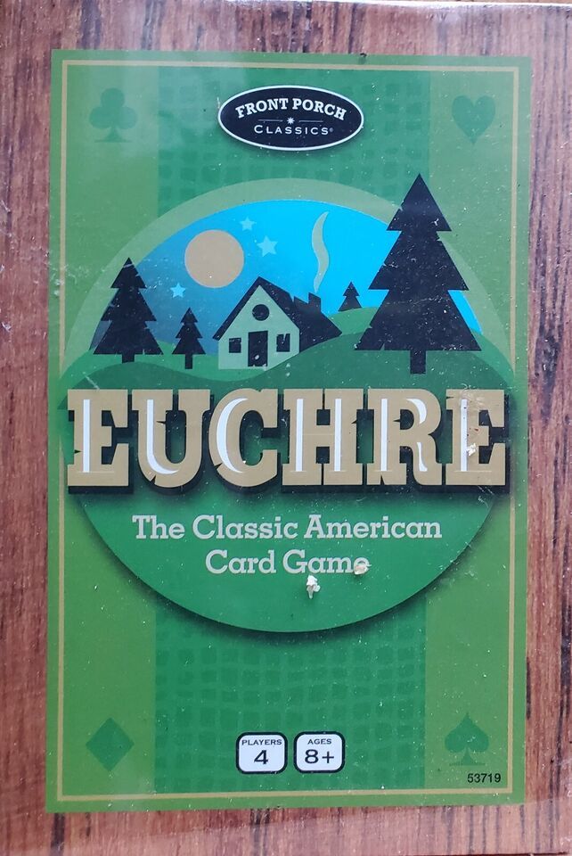 Euchre - The Classic American Card Game, 4 Players, 8+ Age, University G... - $11.29